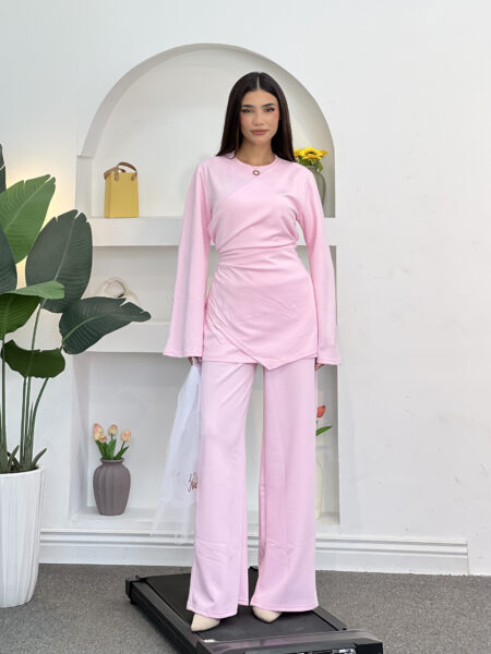 Draped Top Co-ord Set WOS1077