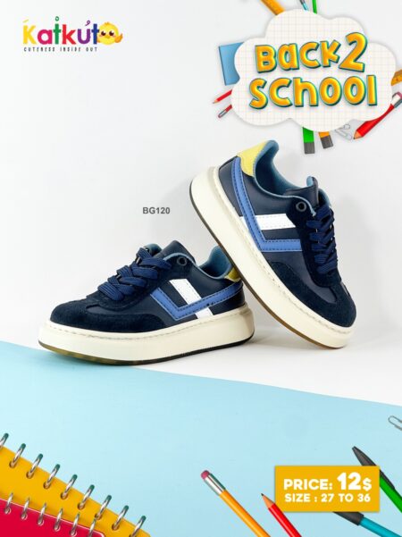 Classic athletic school shoes BG120