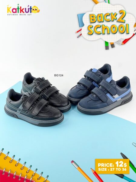 Velcro school shoes BG124
