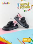 Star and Heart patch velcro sneakers BG102
