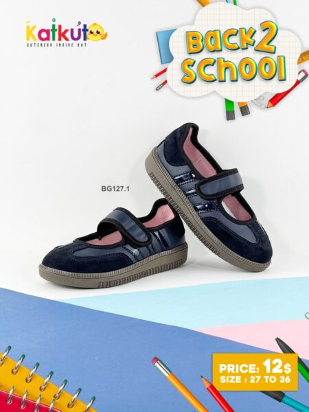 Casual velcro school footwear BG127.1