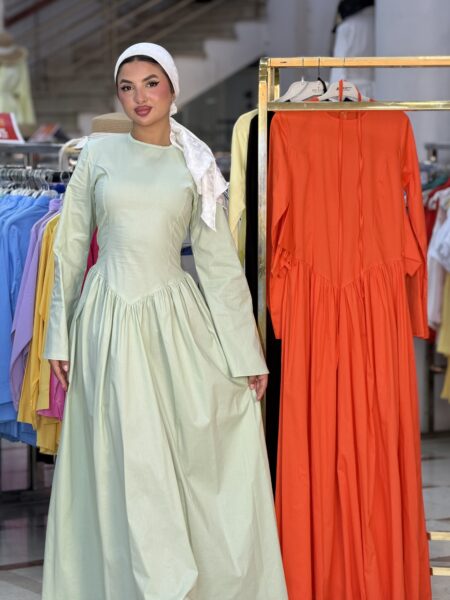 Gathered Maxi Dress WOD1050