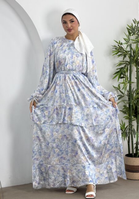 Soft Blossom Maxi Dress WOD1079