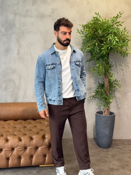 Thick Denim Jacket MENJ258