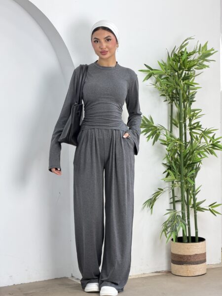 Draped Waist Set WOS1100