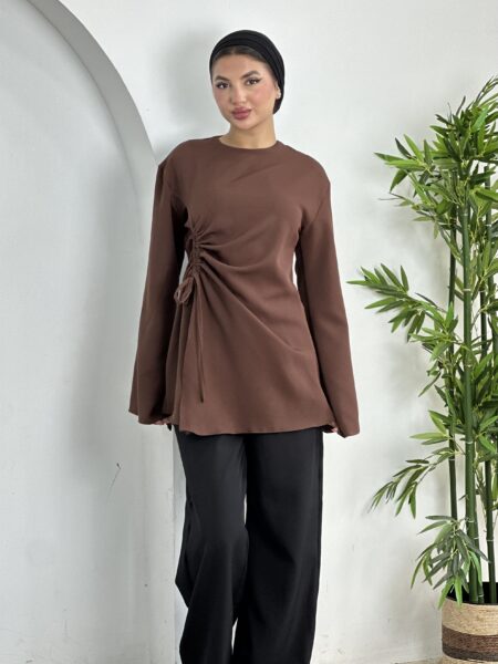 Mila Ruched Top WOT1082