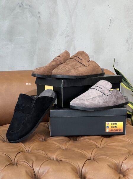 Blackless Suede Loafers MS12